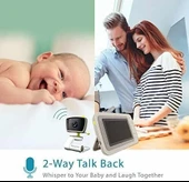 Moonybaby Split 30 2 Kameralı ve Sesli Bebek Monitörü - 4