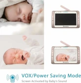 Moonybaby 5" Uzun Menzilli 2 Kameralı Bebek Monitörü, WiFi Gerekmez - 3