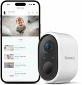 Sense-U Güvenlik Kablosuz Dış Mekan Kamerası 2 HD Video - 1