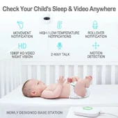 Sense-U Akıllı Bebek Monitörü 3 + Kamera, ÖSO ve HSA'ya Uygun - 3