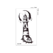Deniz Feneri Dövmesi Mini Tattoo - 2