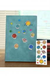 Güneş Sistemi Gezegen ve Yıldızlar Eğitici Sticker Seti thumbnail 1