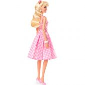 Barbie The Movie - Barbie Pembe Elbiseli Bebek HPJ96 Lisanslı Ürün - 5