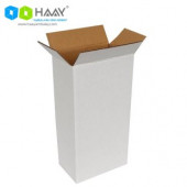 HAAY AMBALAJ 14x8x27cm Tek Oluklu Koli - Beyaz (30 ADET) - 2