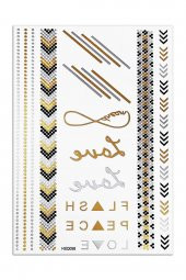 Gold Tattoo Metalik Sonsuzluk Dövmesi - 1