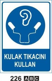 ESER - Kulak Tıkacını Kullan (Levha) - 1