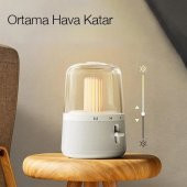 Coofbe 2İN1 Masaüstü Bluetooth Hoparlör Ve Ayarlanabilir Gece Lambası Dokunmatik Kamp Lambası Hoparlör - 8