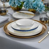 Schafer Adel Self Yemek Takımı 56 Parça-Gold - 4