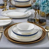 Schafer Adel Self Yemek Takımı 56 Parça-Gold - 5