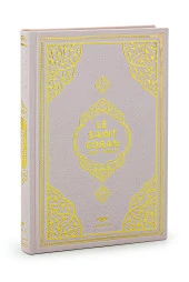 Fransızca Mealli Kuran Orta Boy - Pembe thumbnail 1