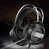 Coofbe Profesyonel Oyuncu Kulaklığı  3.5mm Jack RGB Işıklı Mikrofonlu 7.1 Stereo Katlanabilir Oyuncu Kulaklık - 2