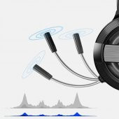 Coofbe Profesyonel Oyuncu Kulaklığı  3.5mm Jack RGB Işıklı Mikrofonlu 7.1 Stereo Katlanabilir Oyuncu Kulaklık - 6