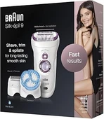 Braun Silk-epil 9 9735 SensoSmart Islak Kuru 3in1 Epilatör thumbnail 1