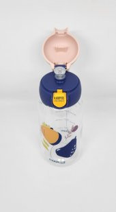 Gıpta Cool-J Medium 600ml Mavi-Pembe Kilitli Tritan K7549 Matara - 1
