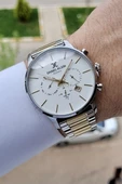Daniel Klein DKISTE542 Gold Gümüş Göstergeleri Aktif Fonksiyonlu Erkek Kol Saati thumbnail 1