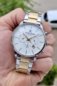 Daniel Klein DKISTE542 Gold Gümüş Göstergeleri Aktif Fonksiyonlu Erkek Kol Saati thumbnail 4
