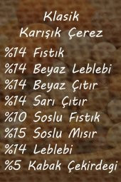 Klasik Karışık Kuruyemiş 400 G  (8 Çeşit Çerez) - 4