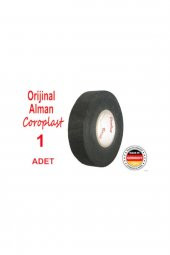 Bez Bant Tüysüz Yanmaz Kumaş Kablo Sarma Bantı 19mm X 15mt Ref:8551 - 1