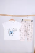 Babyhola Kız Erkek Bebek Çocuk Pamuk Pijama Takımı Ayıcık Desen 11909 - 4
