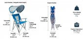 Gci Outdoor SunShade Captains Chair Güneşlikli - 10