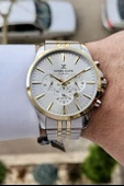 Daniel Klein DKISTE393 Gold Gümüş Renk iç Göstergeleri Aktif Fonksiyonlu 2 Yıl Garantili Erkek Kol Saati thumbnail 2