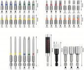 Bosch 43 Parça Profesyonel Aksesuar ve Vidalama Seti - 5