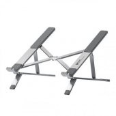 Coofbe Metal Katlanabilir Taşınabilir 6 Kademe Yükseklik Ayarlı Laptop Standı Ayarlanabilir Tabanlı - 1