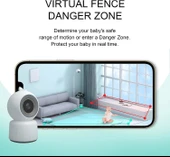 Cheego 3MP HD Akıllı Kameralı ve Sesli Bebek Monitörü - 2