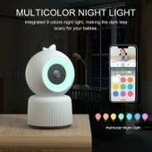 Cheego 3MP HD Akıllı Kameralı ve Sesli Bebek Monitörü - 4