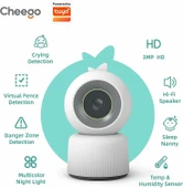 Cheego 3MP HD Akıllı Kameralı ve Sesli Bebek Monitörü - 3