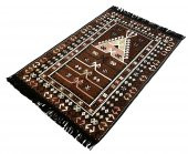 Shark Anadolu Seccade Kilim 15 Kahve - 4