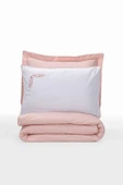 Cotton Box Çift Kişilik Elit Saten Nevresim Takımı Melinda Pembe - 3