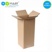 HAAY AMBALAJ 12x12x29cm Çift Oluklu Koli (25 ADET) - 2
