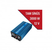 Carpsa 3000 Watt 12 Volt Tam Sinüs İnverter 2 Yıl Garanti - 1