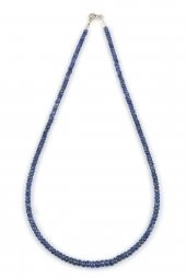 Burma Safir Doğal Taş Kolye Hint Kesim thumbnail 1