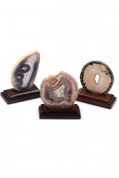 Standlı Akik Doğal Taş Plaka - 2