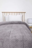 PEARLY GRİ ÇİFT KİŞİLİK TOMURCUK SOFT BATTANİYE MERİNOS - 1