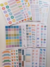 500 adet Planner Soft İşaretleme Ajanda Günlük Bullet Journal Scrapbook - 4