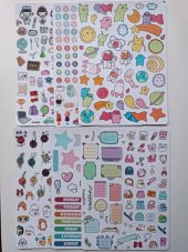 400 ADET Planner Etiket Sticker Ajanda Günlük Bullet Journal Scrapbook - 3