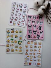Sanrio Hello Kitty 88 adet Etiket Sticker Set - 1
