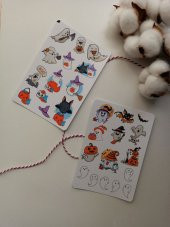 Hayalet Sticker Etiket Set - 1