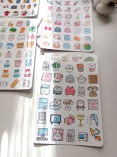 Mini Boy Ajanda Planner Etiket Sticker Set - 3