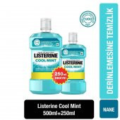 Listerine 500 Ml + 250 Ml Hdy Cool Mint - 1