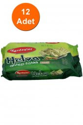 Kardeşler Antep Fıstıklı Tahin Helva 400 G x 12 Adet thumbnail 1