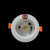 ATLANTİS 6 WATT 6W COB LED SPOT BEYAZ KASA YUVARLAK BEYAZ IŞIK - 2