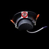 ATLANTİS 6 WATT 6W COB LED SPOT SİYAH KASA YUVARLAK BEYAZ IŞIK - 3