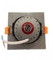 ATLANTİS 6 WATT 6W COB LED SPOT SİYAH KASA KARE BEYAZ IŞIK - 4