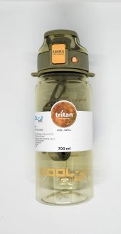 Gıpta Cool-J Well 700ml Yeşil Askılı Kilitli Tritan K7557 Matara - 2