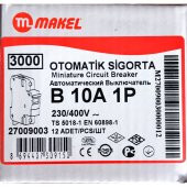 MAKEL W OTOMAT SİGORTA 40A AMPER - 3