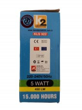 K2 5W COB LED SPOT KROM ÇERÇEVELİ BEYAZ IŞIK 220 VOLT 1.SINIF - 3